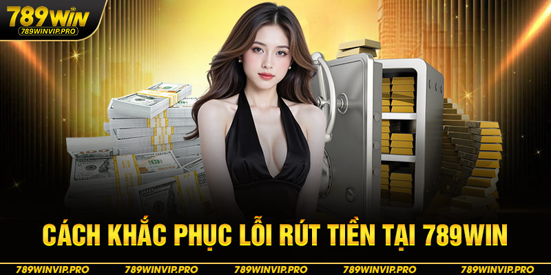 Cách khắc phục lỗi rút tiền tại 789WIN